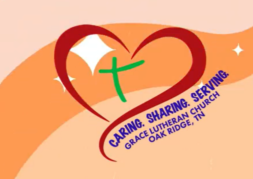 Grace logo against an orange background