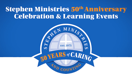 Stephen Minisries 50 Anniversary Logo